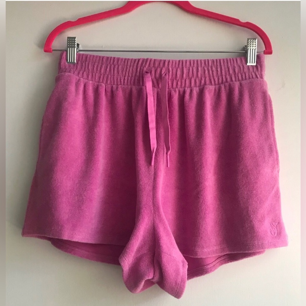 Victoria's Secret Pink Terry Cloth Athletic Shorts